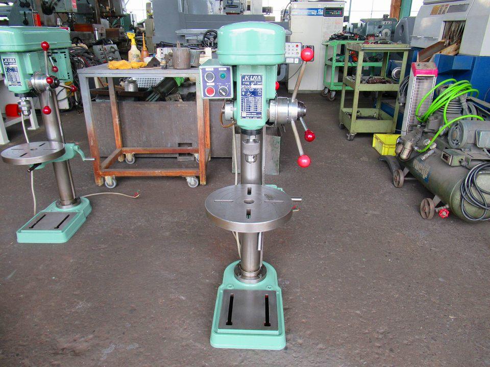 卓上タップ兼ボール盤/吉良鉄工所/KRT-340/DM-1840