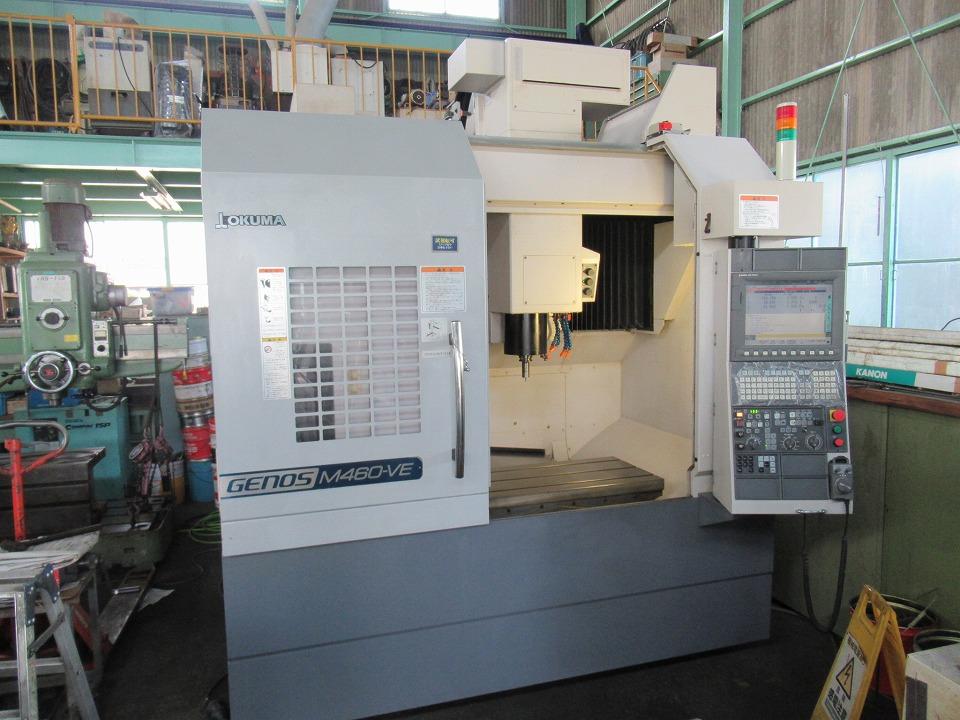 BT40立形マシニングセンター/オークマ/M460-VE/2012年