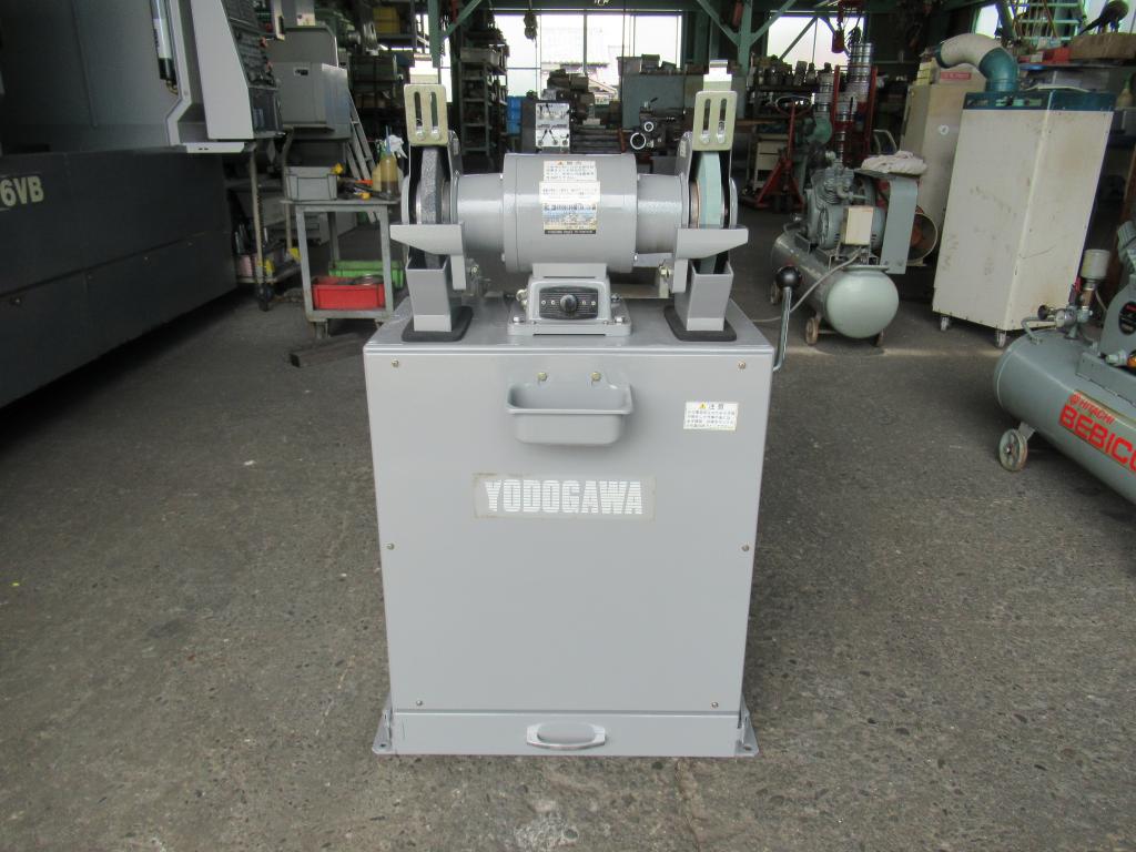 集塵機付卓上グラインダー/淀川電機/ FG-205T