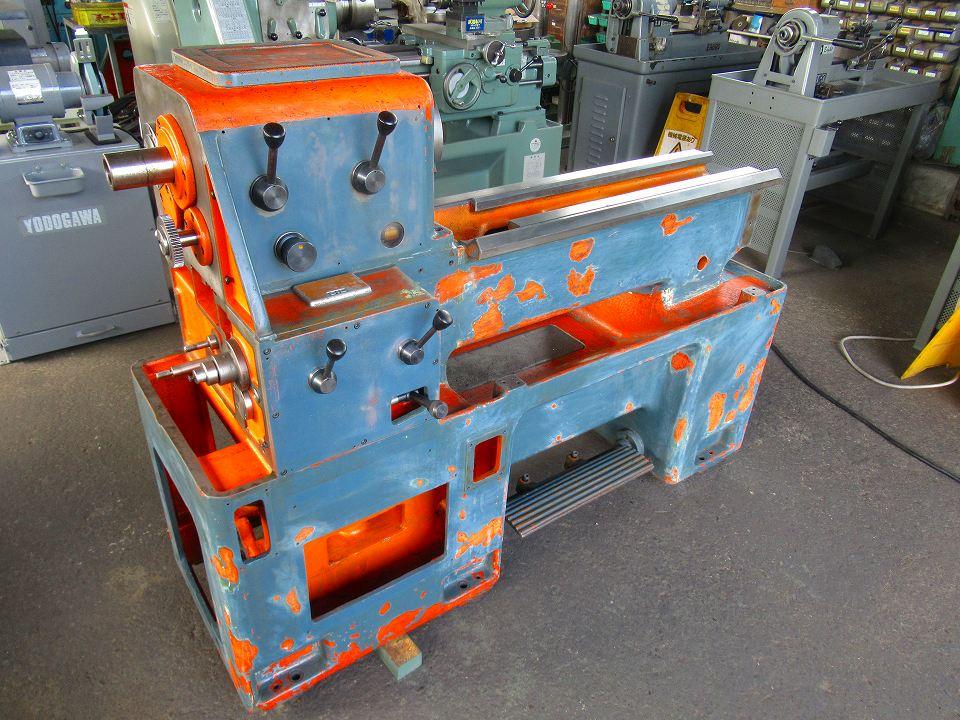 中古旋盤のオーバーホール作業｜分解洗浄と塗装下地処理